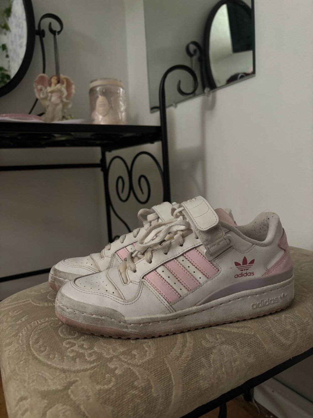 Pink women’s adidas